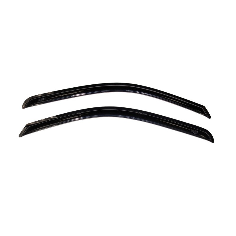 AVS 09-18 Dodge RAM 1500 Standard Cab Ventvisor Outside Mount Window Deflectors 2pc - Smoke