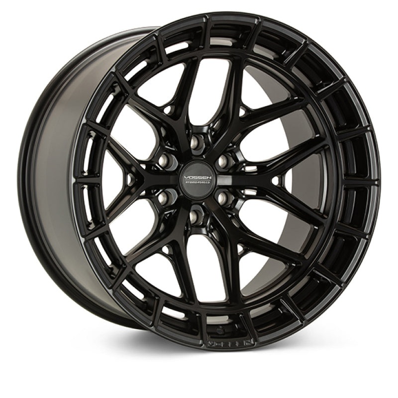 Vossen HFX-1 24x12 / 8x180 / ET-44 / Ultra Deep / 124.3 CB - Satin Black Wheel