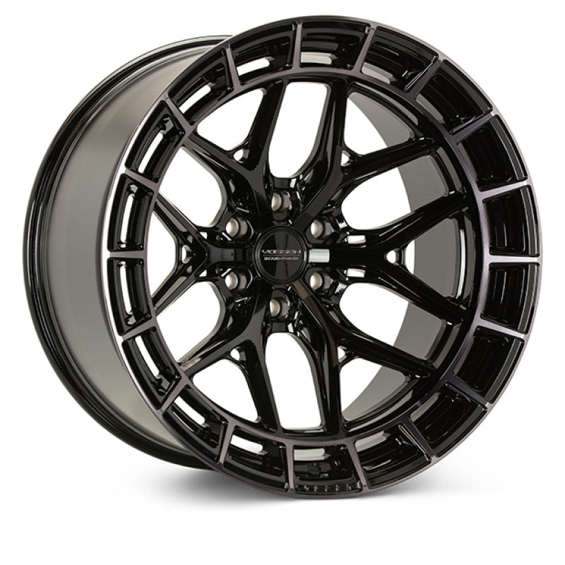 Vossen HFX-1 24x12 / 8x180 / ET-44 / Ultra Deep / 124.3 CB - Tinted Gloss Black Wheel