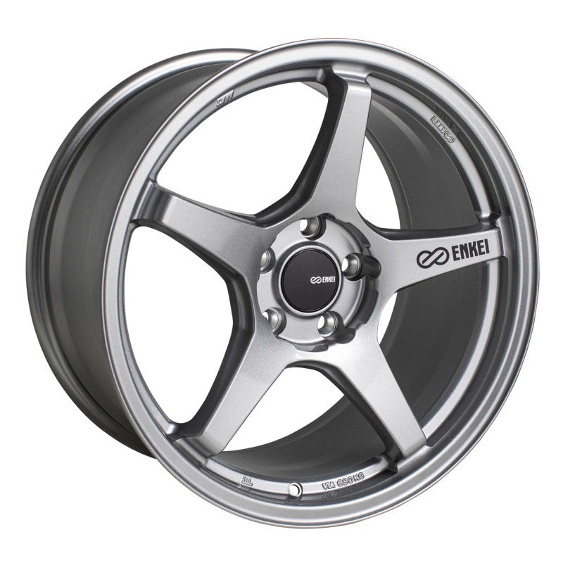 Enkei TS-5 18x8 5x100 45mm Offset 72.6mm Bore Storm Grey