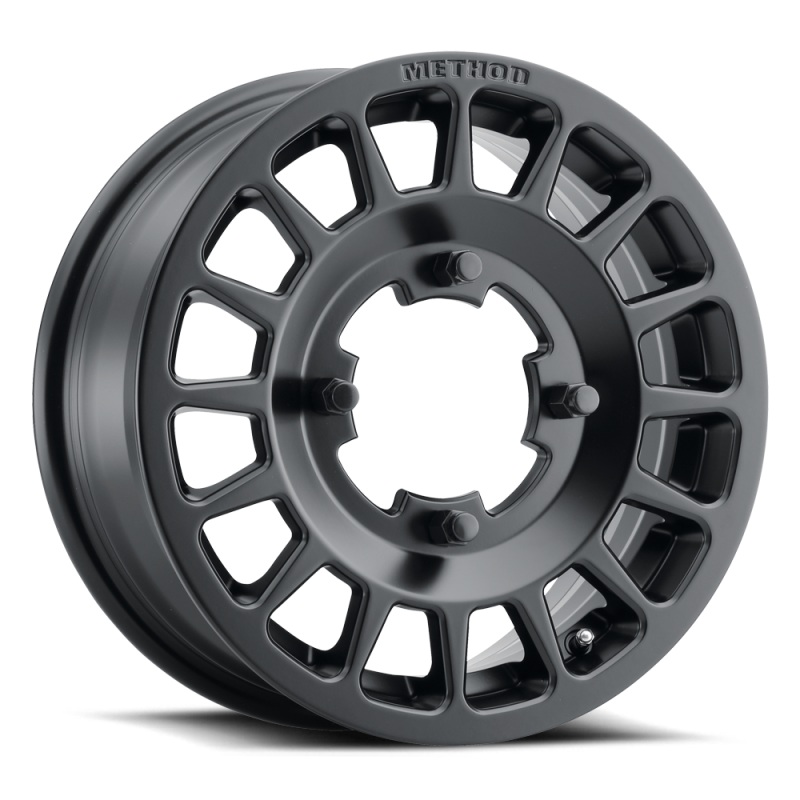 Method MR407 Bead Grip 14x6 / 5+1/38mm Offset / 4x136 / 100mm CB Matte Black Wheel