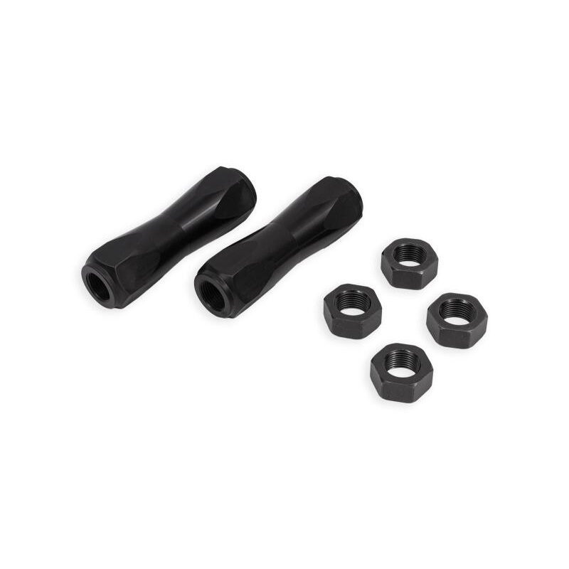 BMR 67-69 1st Gen F-Body / 70-74 3rd Gen X-Body Tie Rod Sleeves 5/8in Thread - Black Anodized