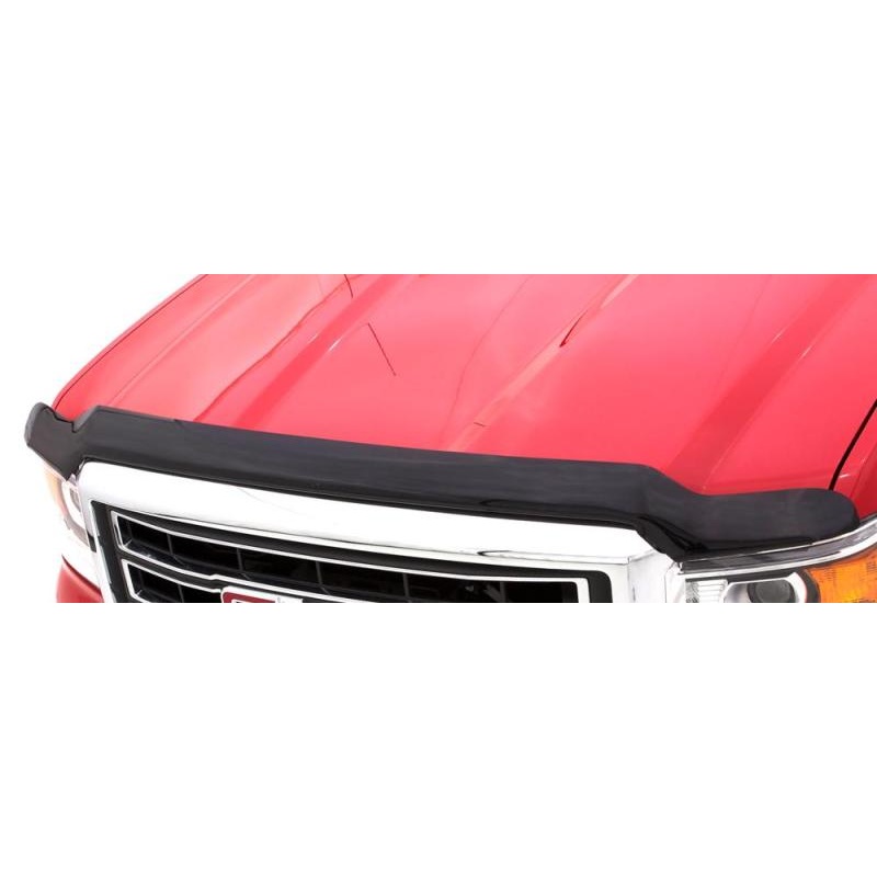 AVS 11-14 GMC Sierra 2500 High Profile Bugflector II Hood Shield - Smoke