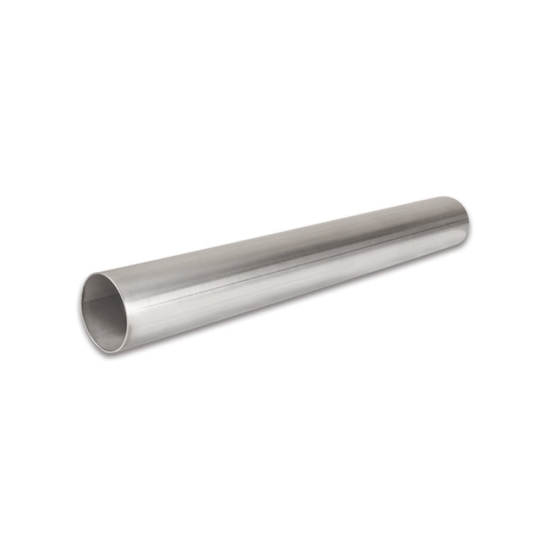 Vibrant 321 SS Straight Tubing 2.5in O.D. 39.375in Length 18 Gauge Wall Thickness
