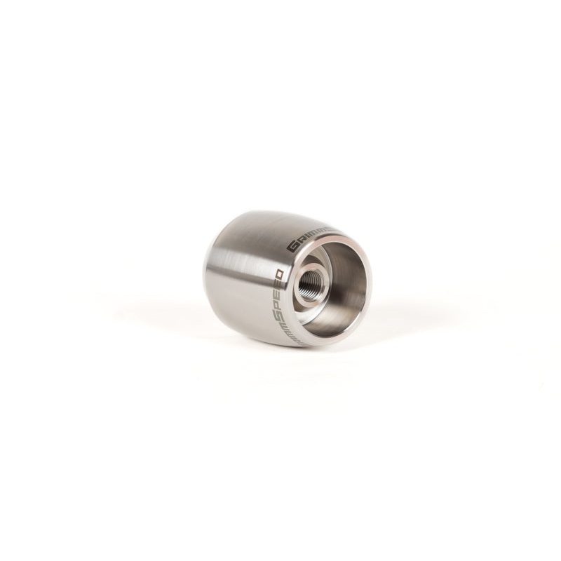 GrimmSpeed Stubby Shift Knob Stainless Steel (Raw) - M12x1.25
