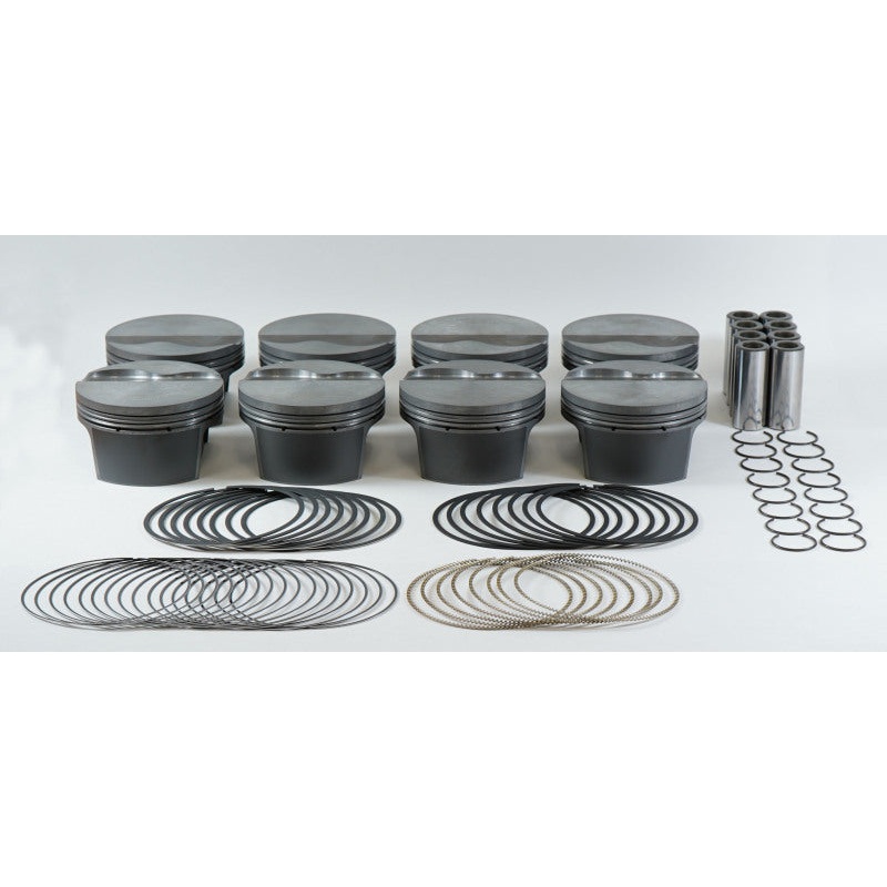 Mahle MS Chevy LS1/2/6 3.800in Bore / 6.622in Stoke / 6.098in Rod Length - Pistons (Set Of 8)
