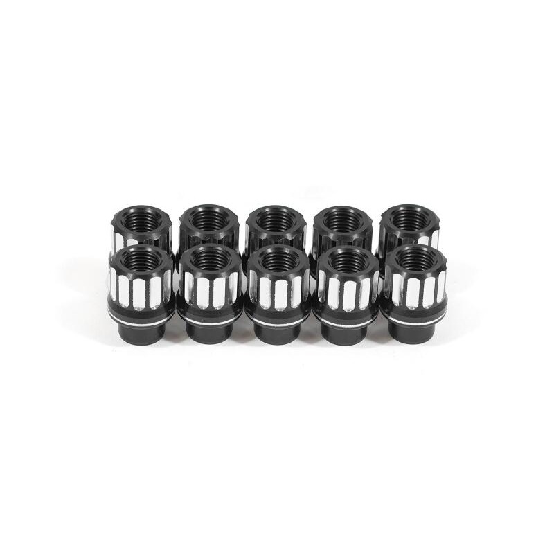 BMR 07-14 Ford Shelby GT500 Lug Nut Kit 1/2-20 RH Shank 12-pt Aluminum Set of 10