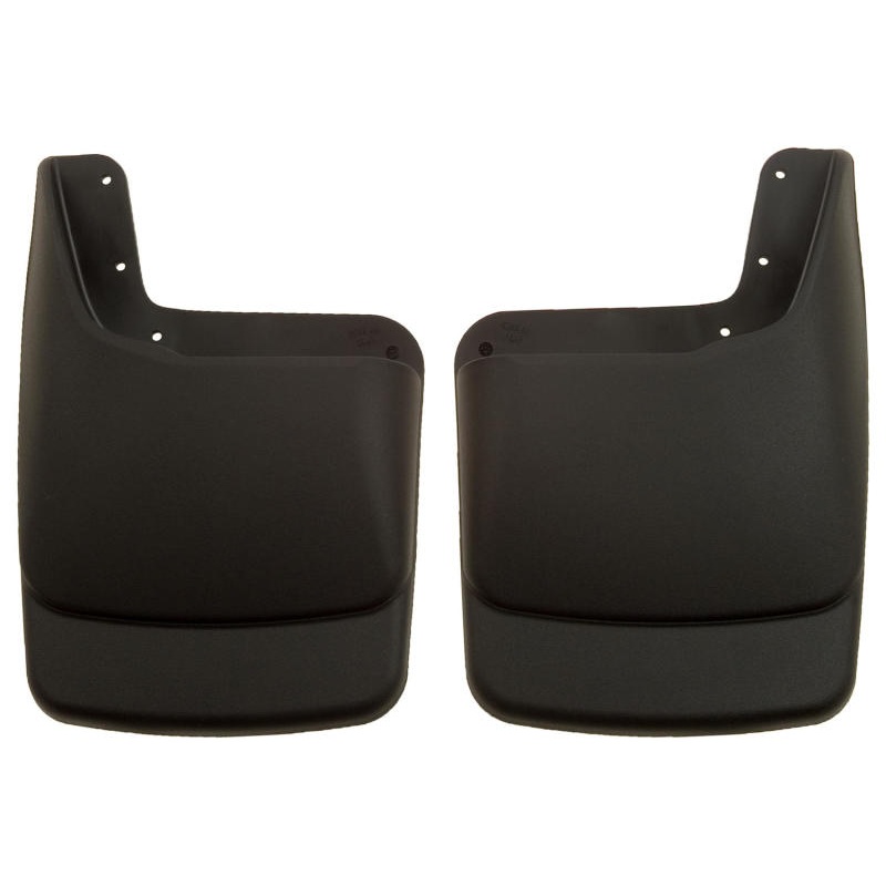 Husky Liners 99-09 Ford SuperDuty Regular/Super/Crew Cab Custom-Molded Rear Mud Guards (w/Flares)