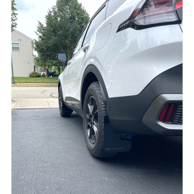 Rally Armor 23-24 Kia Sportage Black UR Mud Flap w/ Red Logo