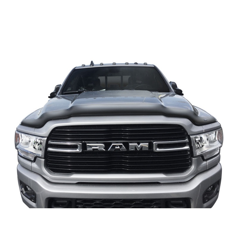 AVS 19-22 Dodge RAM 2500 Aeroskin Low Profile Hood Shield - Matte Black