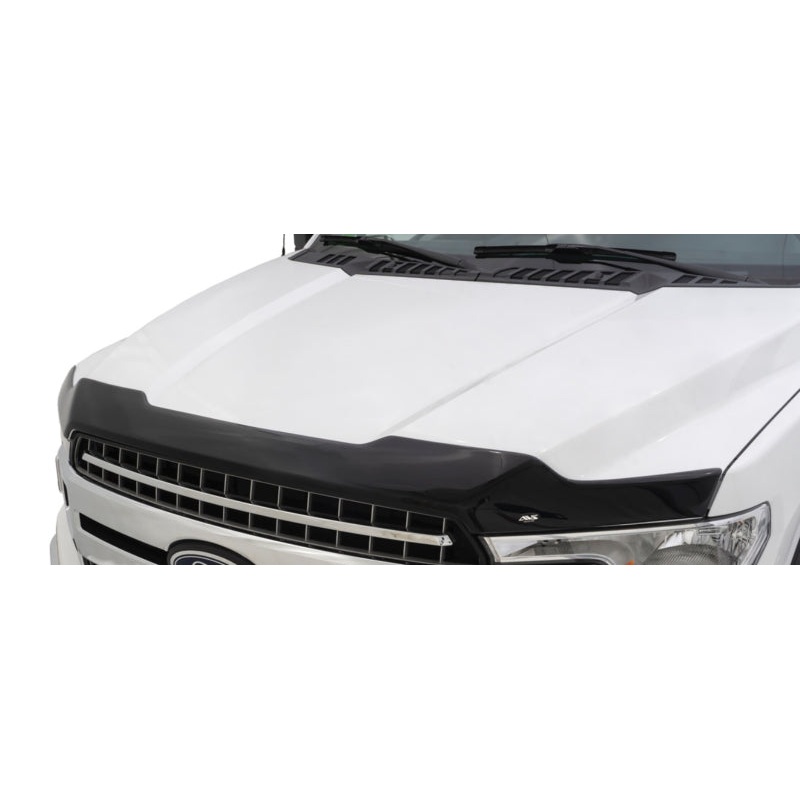 AVS 02-09 Chevy Trailblazer Aeroskin Low Profile Acrylic Hood Shield - Smoke