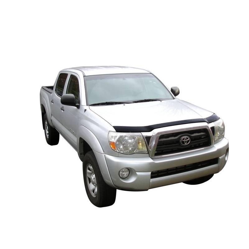 AVS 05-11 Toyota Tacoma Aeroskin Low Profile Acrylic Hood Shield - Smoke