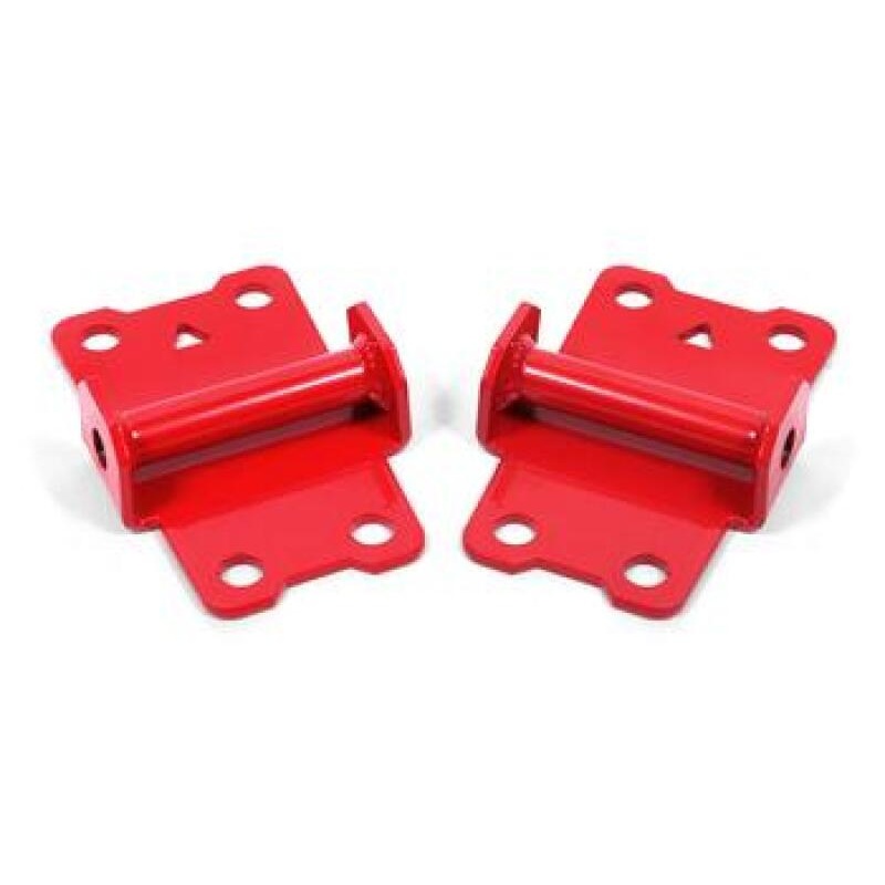 BMR 82-92 F-Body Motor Mount Kit, Lower Solid - Red