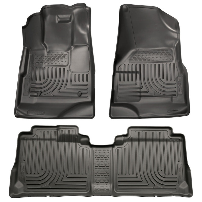 Husky Liners 10-12 Chevy Equinox/GMC Terrain WeatherBeater Combo Black Floor Liners