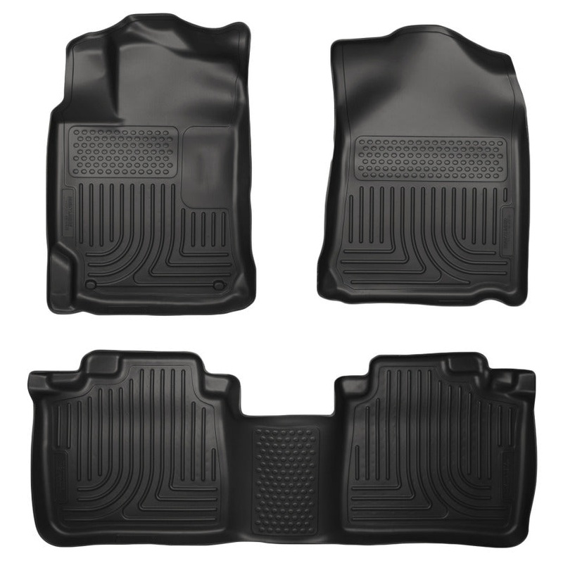 Husky Liners 10-13 Lexus RX350/RX450h WeatherBeater Black Front & 2nd Seat Floor Liners