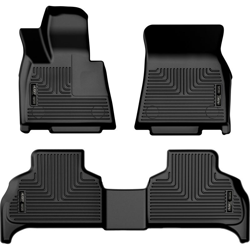 Husky Liners 19-23 BMW X5 Weatherbeater Black Front & 2nd Seat Floor Liners