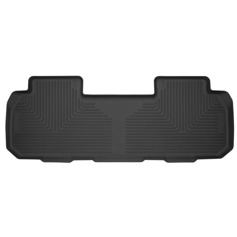 Husky Liners 2018 Buick Enclave w/ Bucket Seats WeatherBeater 2nd Row Black Floor Liners