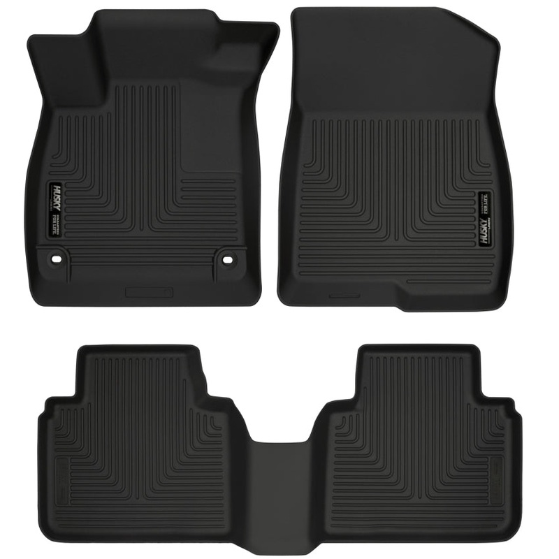 Husky Liners 2018 Honda Accord WeatherBeater Black Front & 2nd Seat Floor Liners
