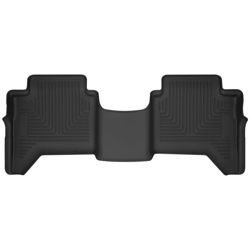 Husky Liners 2019 Ford Ranger SuperCrew Cab X-Act Contour Black Floor Liners (2nd Row)
