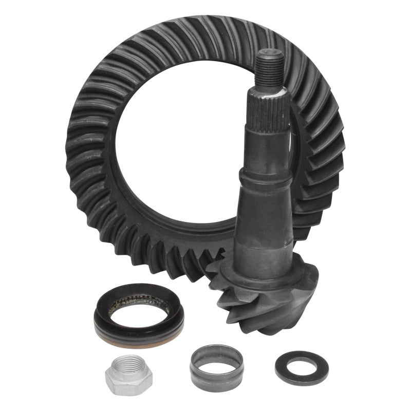 Yukon Reverse Ring & Pinion w/ 4:44 Gear Ratio for Dodge RAM 9.25in. - w/ Solid Front