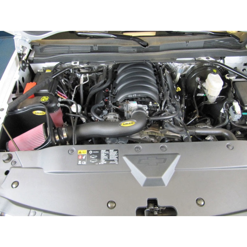 Airaid 2014 GM 1500 Pickup/ 2015 GM Tahoe/Yukon 5.3L MXP Intake System w/ Tube (Oiled / Red Media)