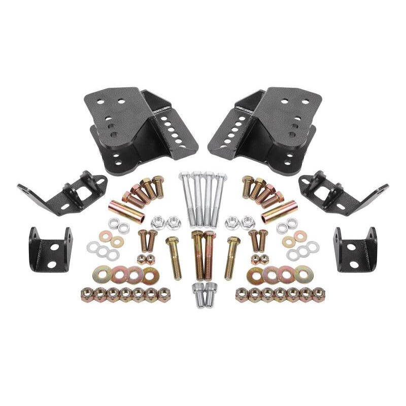 BMR 78-87 G-Body Rear Coilover Conversion Kit - Black Hammertone