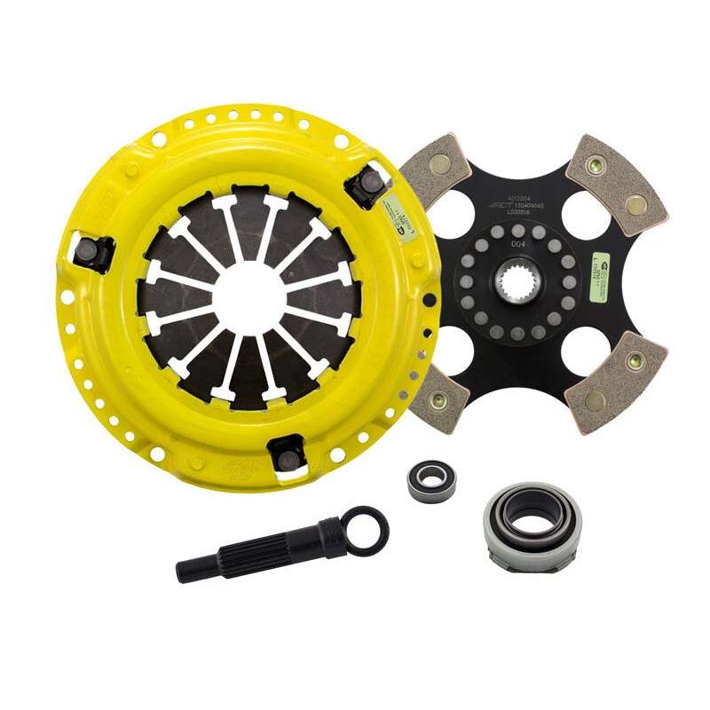 ACT 1990 Honda Civic XT/Race Rigid 4 Pad Clutch Kit