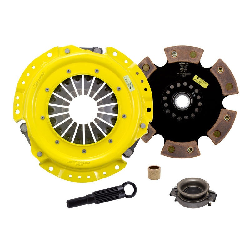 ACT 1990 Nissan Stanza XT/Race Rigid 6 Pad Clutch Kit