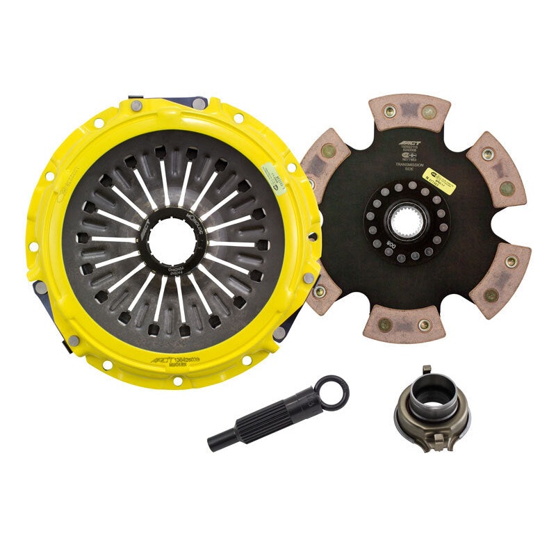 ACT 2003 Mitsubishi Lancer XT-M/Race Rigid 6 Pad Clutch Kit