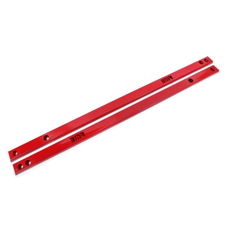 BMR 15-20 S550 Mustang Chassis Jacking Rails (Shorter Tube) - Red