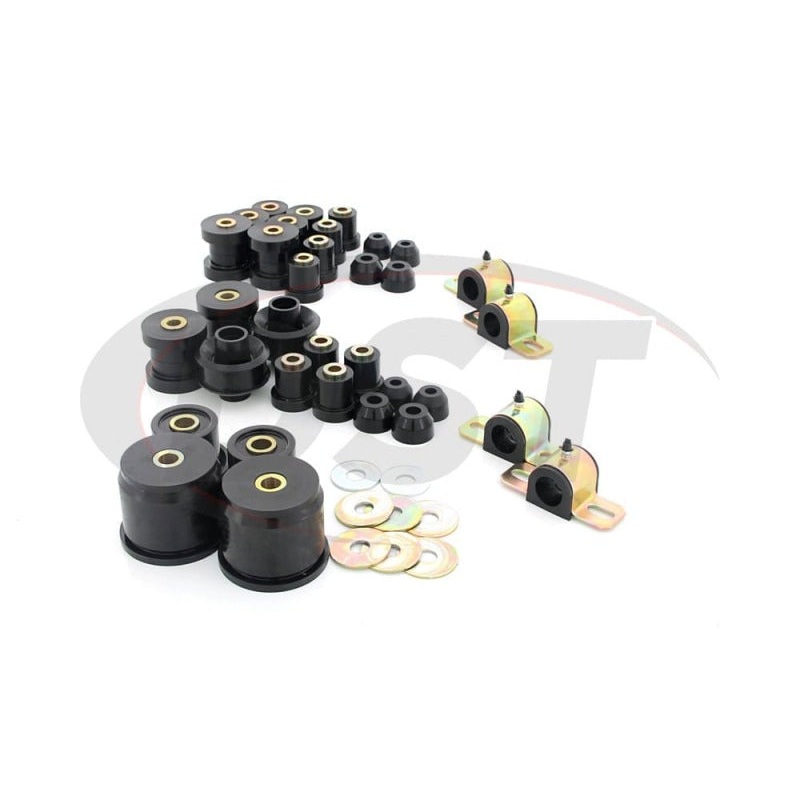 Prothane 99-09 Honda S2000 Total Kit - Black