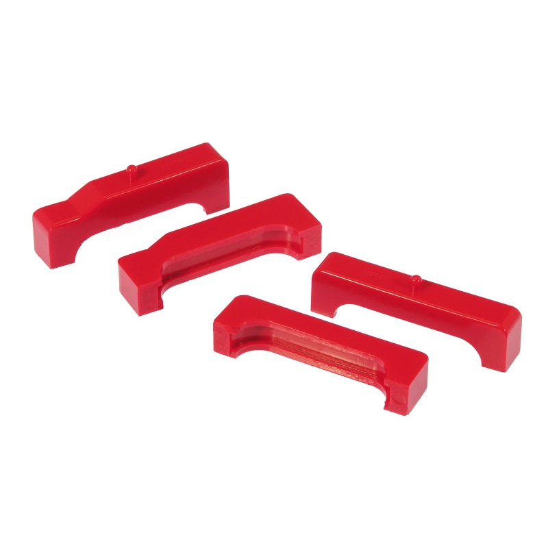 Prothane 88-98 Chevy Truck Big Block Radiator Insolators - Red