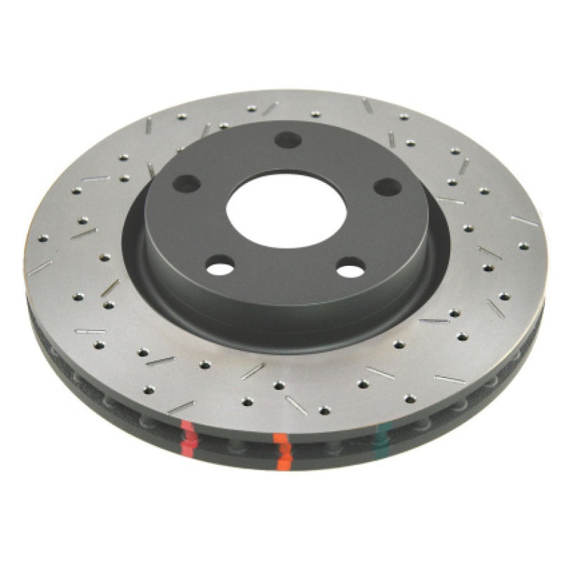 DBA 2016+ Holden RG Colorado / Trailblazer Front 4000 Series XS Drilled & Slotted Gold Brake Rotor