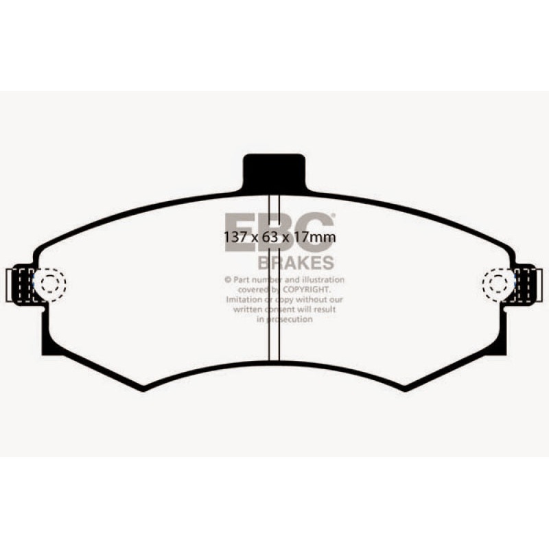 EBC 02-06 Hyundai Elantra 2.0 Ultimax2 Front Brake Pads