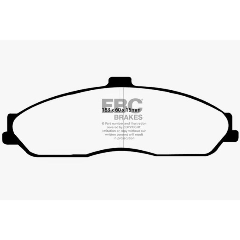 EBC 03-04 Cadillac XLR 4.6 Ultimax2 Front Brake Pads