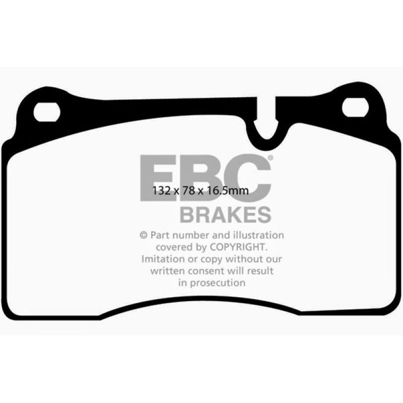 EBC 05-09 Land Rover Range Rover 4.2 Supercharged Extra Duty Front Brake Pads