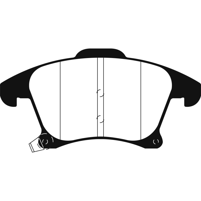 EBC 2013+ Lincoln MKZ 2.0L Hybrid Yellowstuff Front Brake Pads