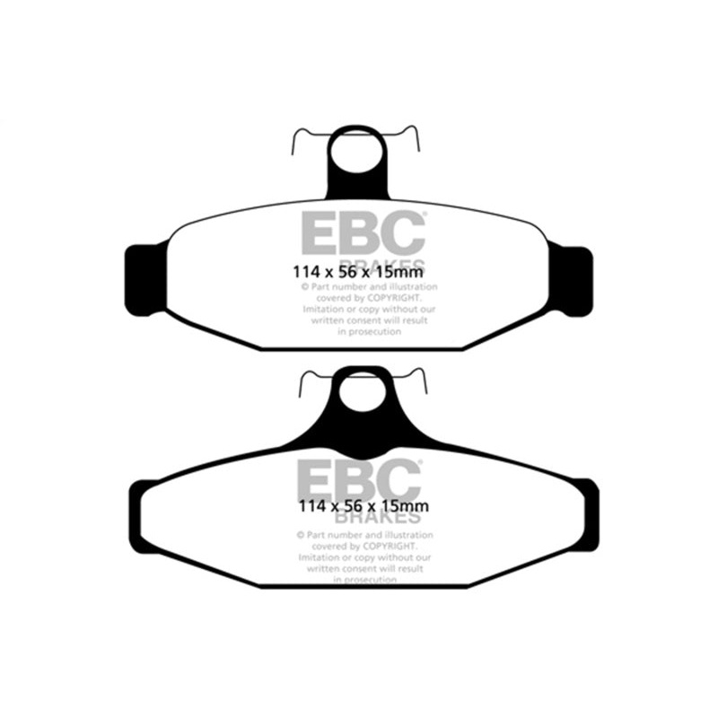 EBC 83-87 Chevrolet Corvette (C4) 5.7 Ultimax2 Rear Brake Pads