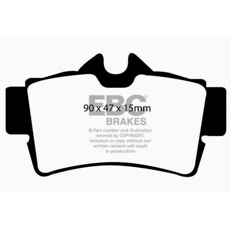 EBC 94-04 Ford Mustang 4.6 Cobra Ultimax2 Rear Brake Pads
