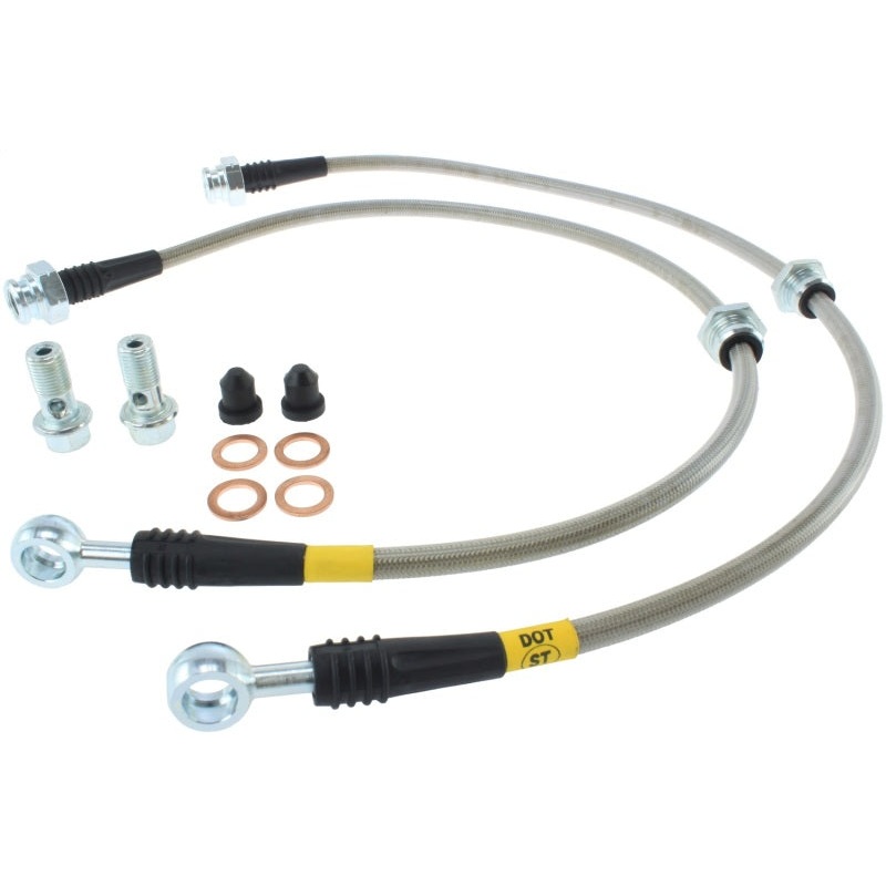 StopTech 00-06 Nissan Sentra SE-R Stainless Steel Rear Brake Lines