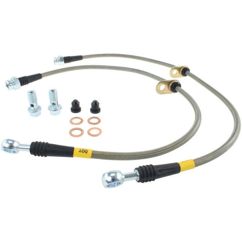 StopTech 06+ Civic Si Stainless Steel Front Brake Lines