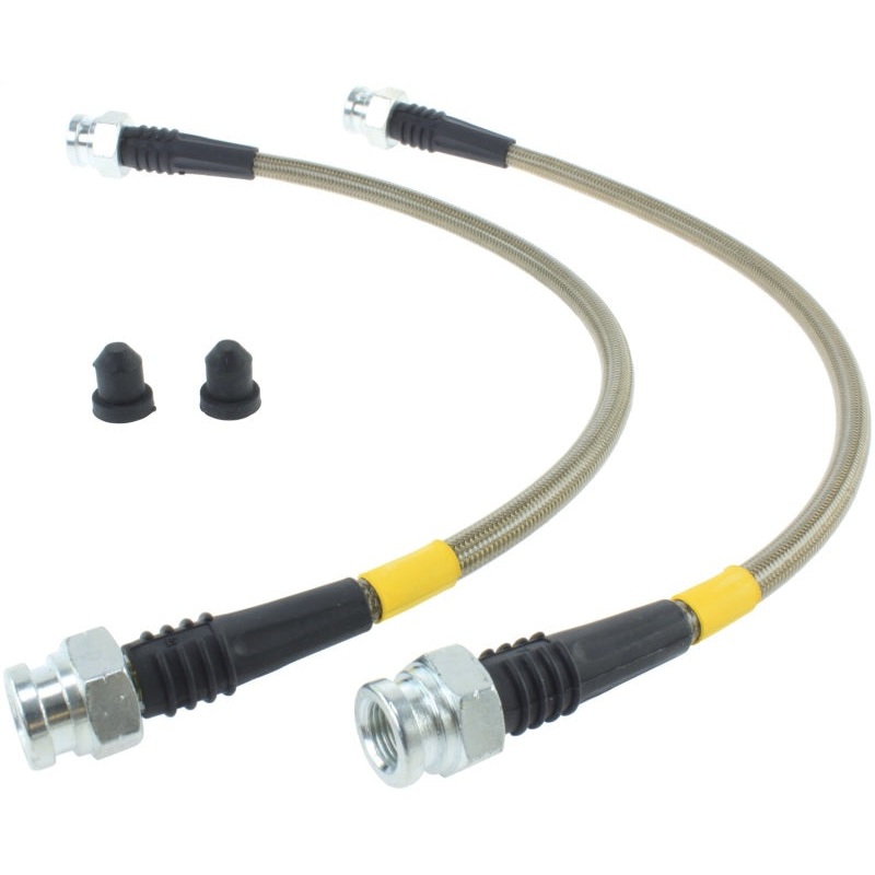 StopTech 07-08 Honda Fit Stainless Steel Rear Brake Lines
