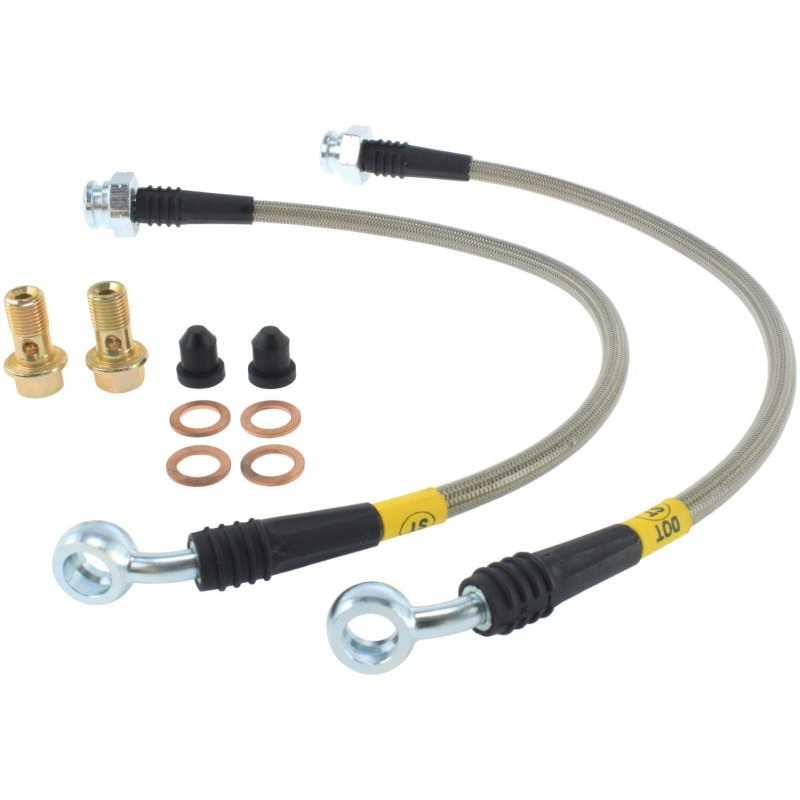 StopTech 09+ Nissan GTR Stainless Steel Rear Brake Lines