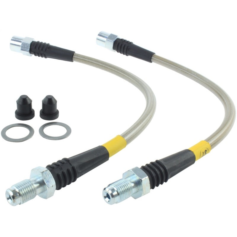 StopTech 12-13 BMW 335i SS Rear Brake Lines