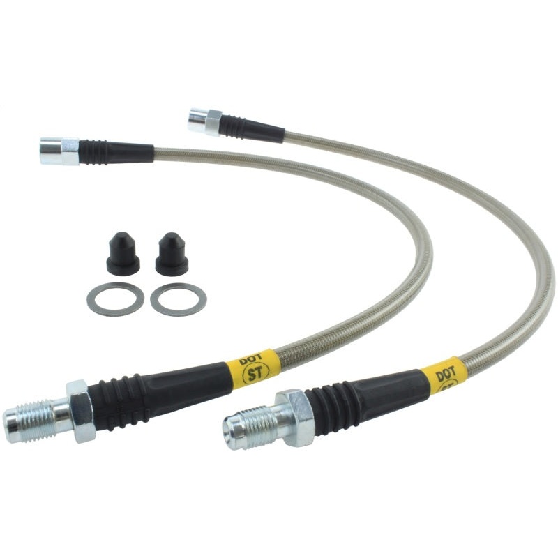 StopTech Mercedes E55/E63/E320/E350/E500/E550/S55/S63/S65/SL55/SL63/SL65 Front SS Brake Line Kit
