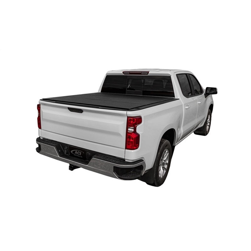 Access LOMAX Tri-Fold Cover Black Urethane Finish Split Rail 09-18 Ram 1500 - 6ft 4in Bed