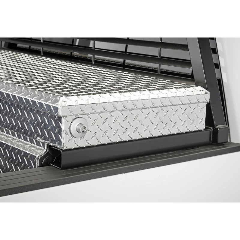 BackRack 2015+ Ford F-150 Aluminum Body Toolbox 21in No Drill Hardware Kit