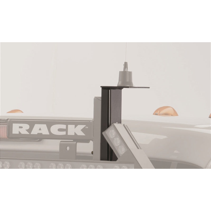 BackRack Antenna Bracket 3.50in Square with 7/8in Hole