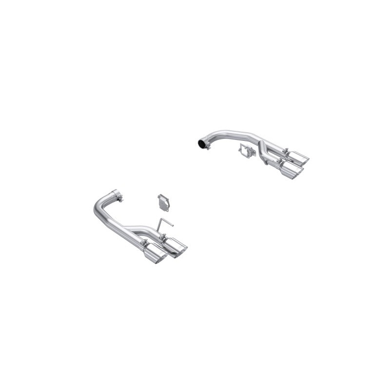 MBRP 2024+ Mustang GT 5.0L Aluminized Steel 2.5in Axle-Back Exhaust w/ Dual-Rear Quad Exhaust Tips