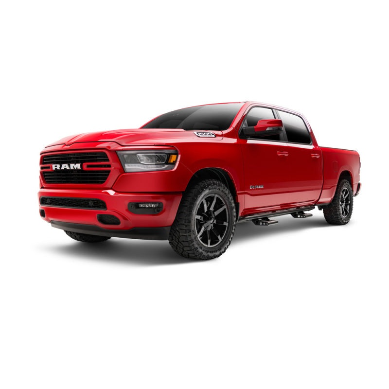 N-Fab RKR Step System 2019 Dodge Ram 1500 Crew Cab All Beds - Tex. Black - Cab Length - 1.75in